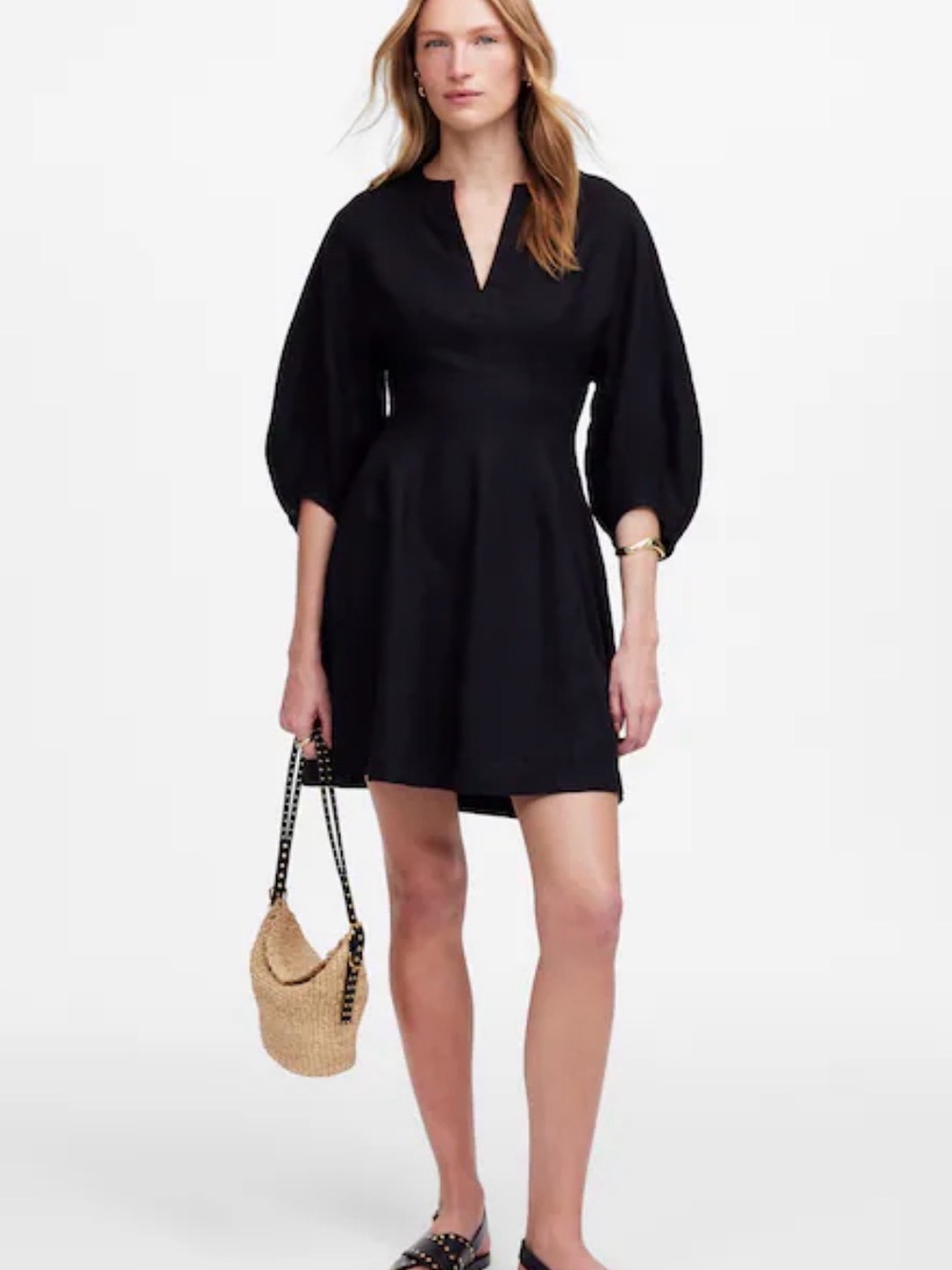 Madewell linen dress